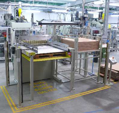 Sondermaschine und Palettierer