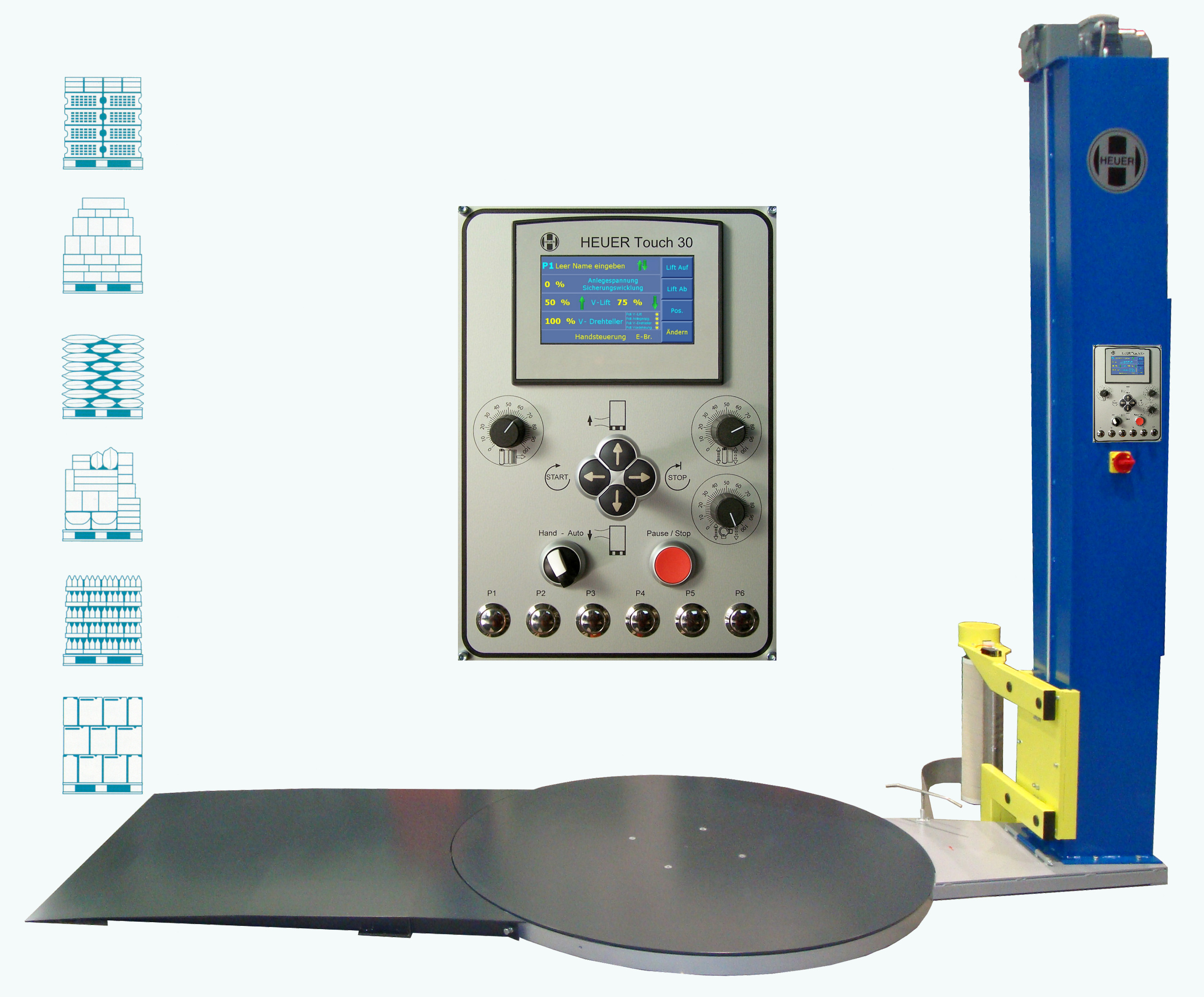 HEUER Touch 30 mit Elektromagnetbremse